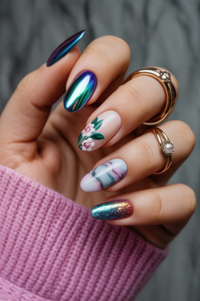 Nails 2025 Trends Summer Almond