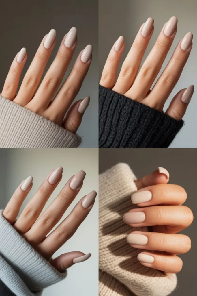 Neutral Fall Nails