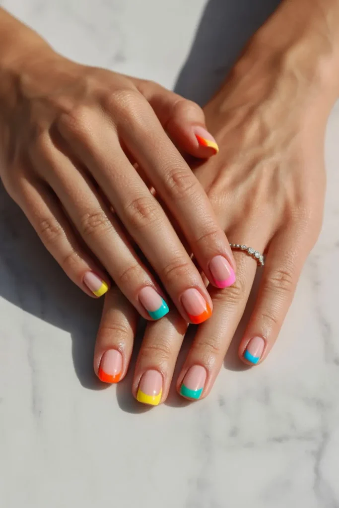 Nails 2025 Trends Summer French