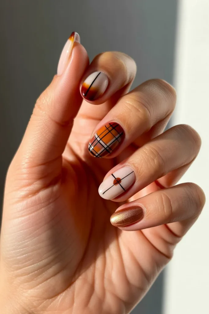 Fall Gel Nails