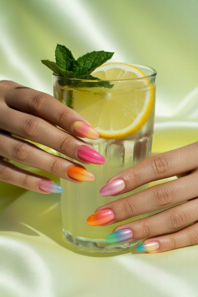 Nails 2025 Trends Summer Almond