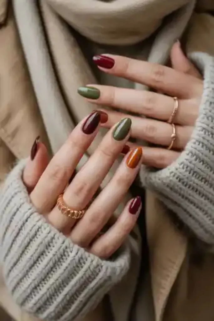 Fall Nails Autumn Designs