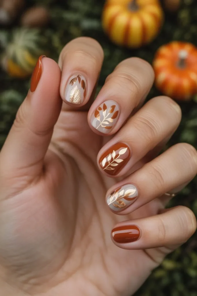 Fall Season Nails