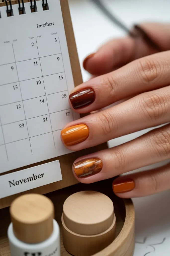 November Nails Fall