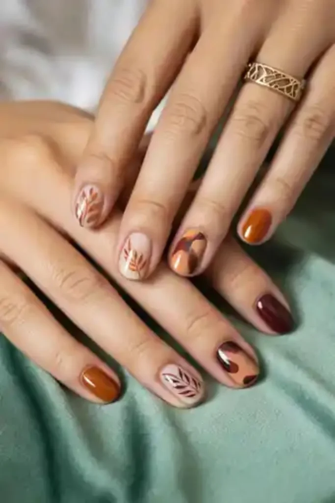 Fall Nails Autumn Designs