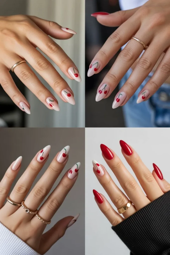 Nails Inspiration Cherry