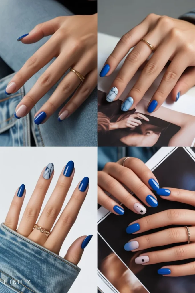 Blue Nails Inspo 2025