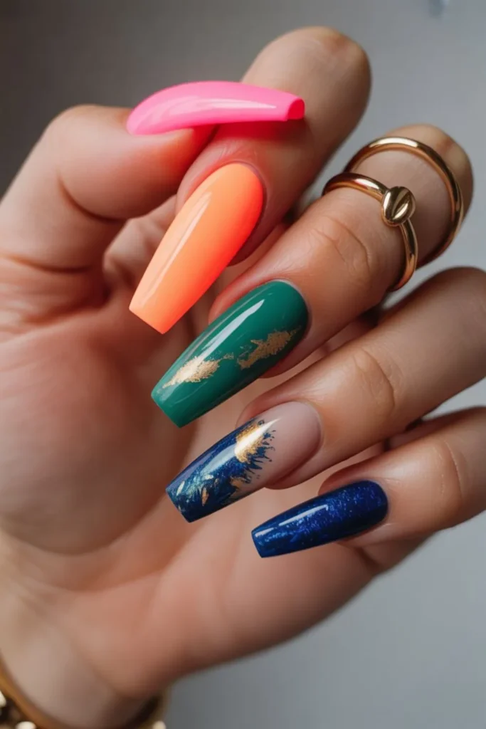 Nails 2025 Trends Coffin Shape