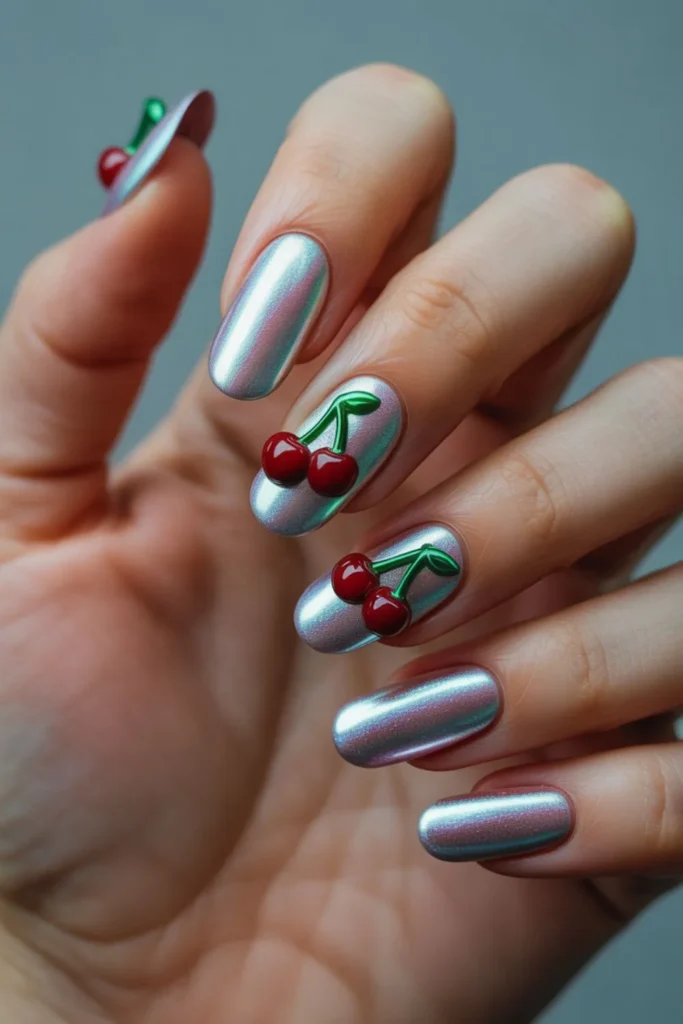 Nails Inspiration Cherry