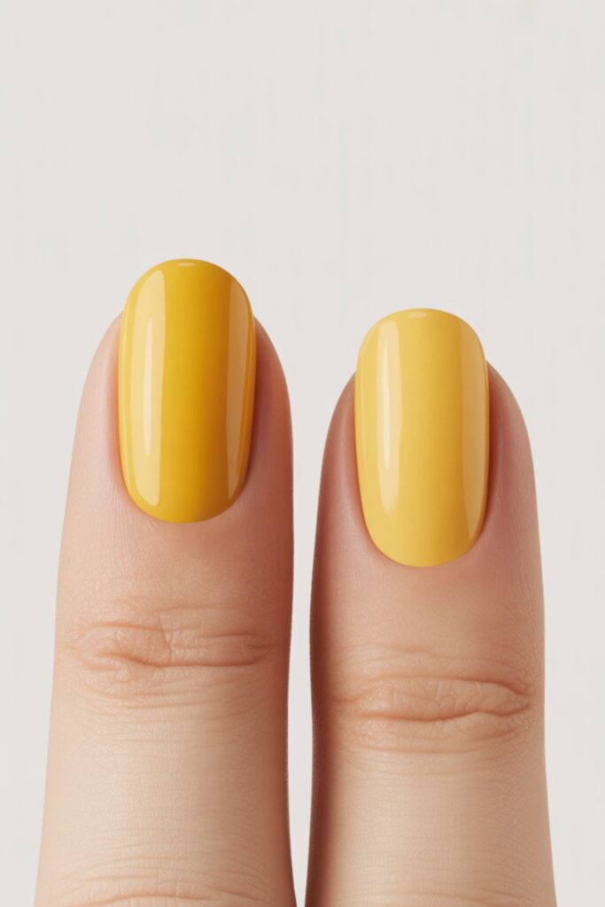 Nails 2025 Trends Summer Yellow