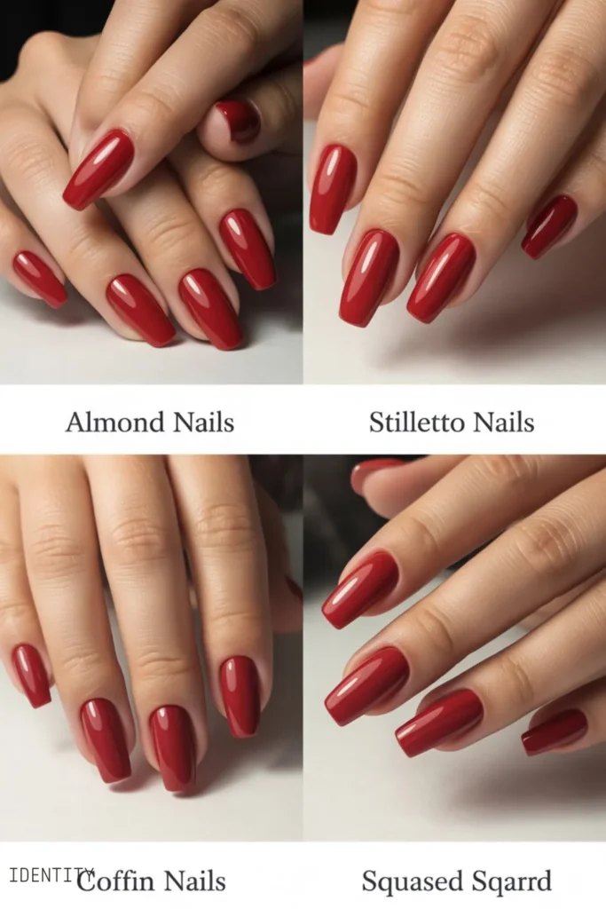 Nails Inspo 2025 Red