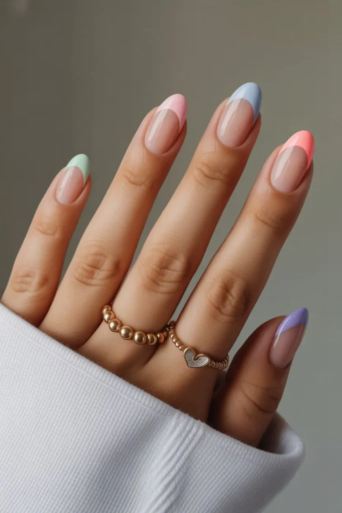 Nails 2025 Trends Short Almond