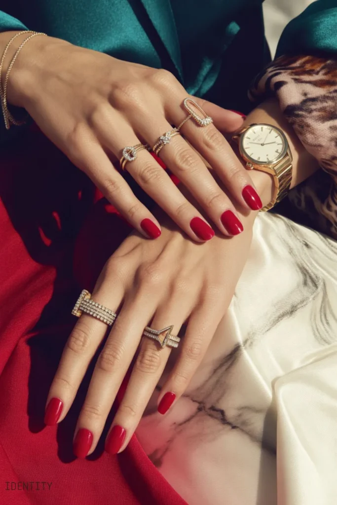 Nails Inspo 2025 Red