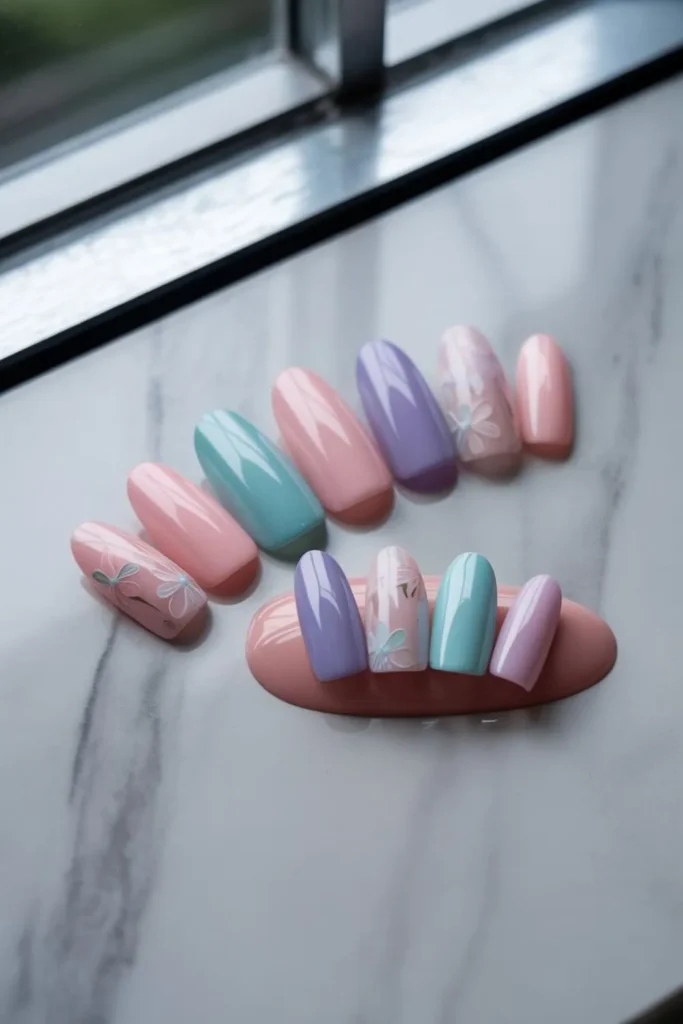 Trendy Nails 2025 Summer Simple