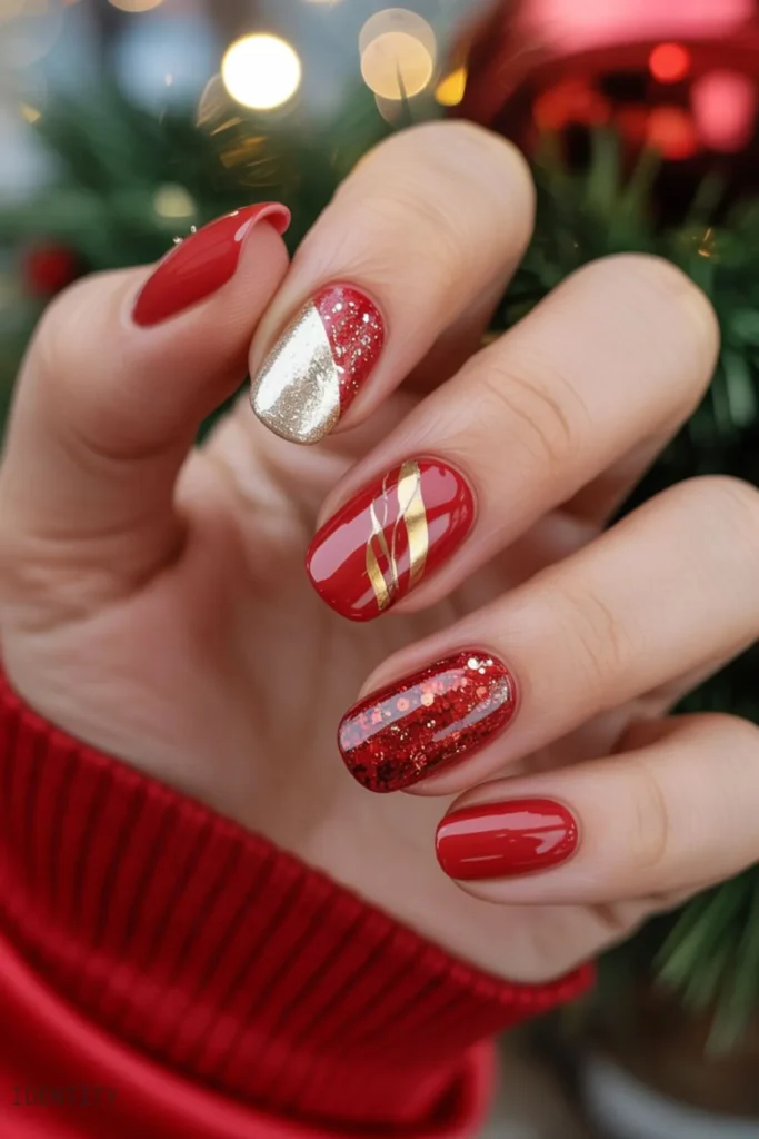 Nails Inspo 2025 Red