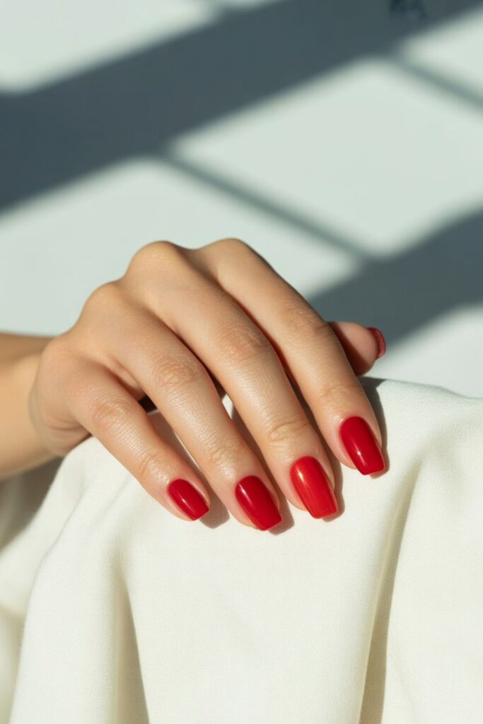 Trendy Nails 2025 Summer Red