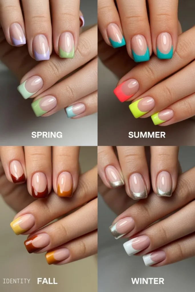 Nails Inspo 2025 French Tip