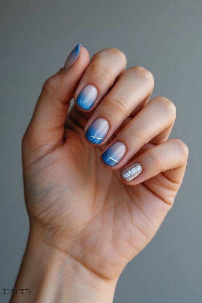 Nails Design Blue