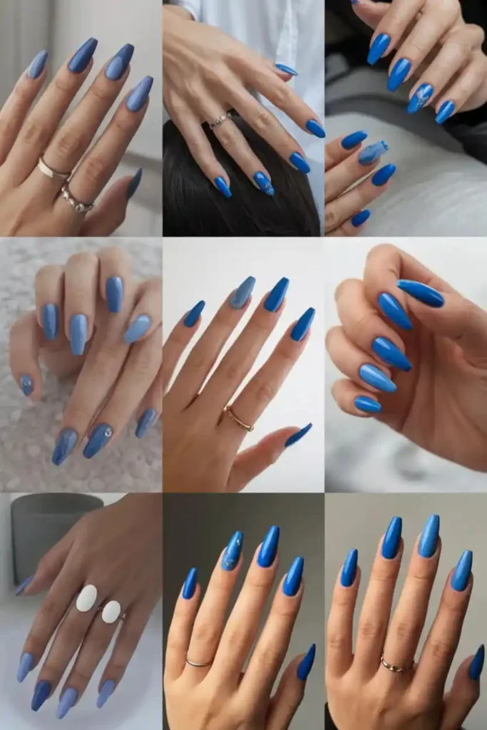 Nails Inspiration Blue