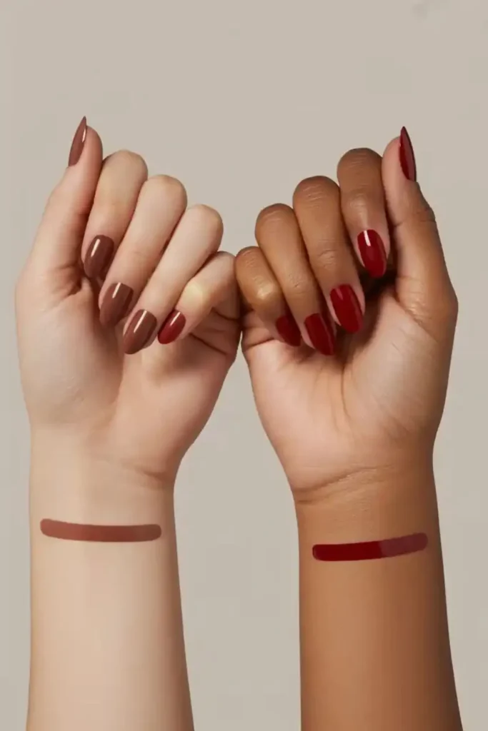 Nails Design Ideas by Skin Tone Range