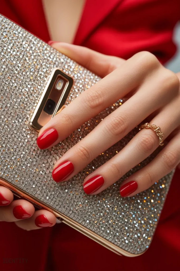 Nails Inspo 2025 Red