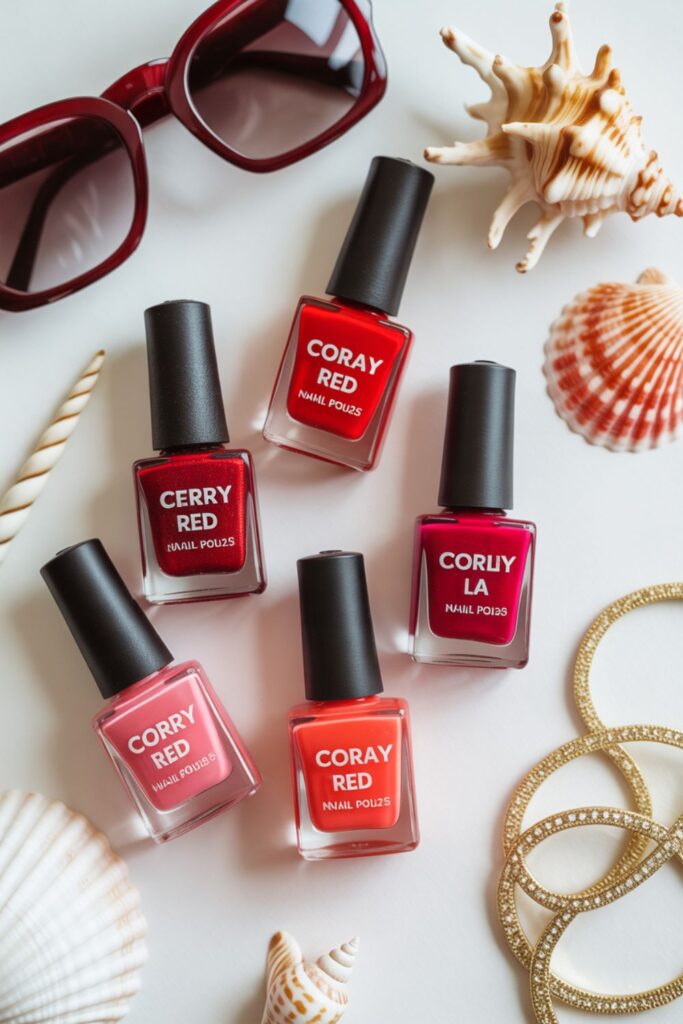 Trendy Nails 2025 Summer Red