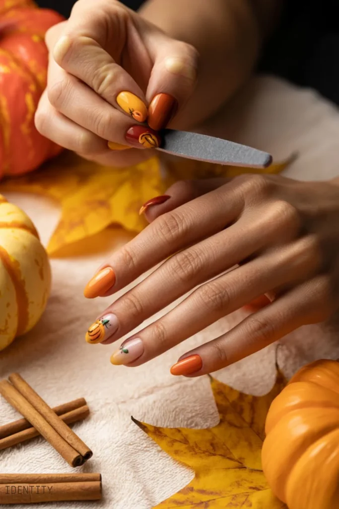 Autumn Nails Pumpkin: 2025 Ultimate Guide to Fall's Cutest & Most Delightful Designs 5 Autumn Nails Pumpkin