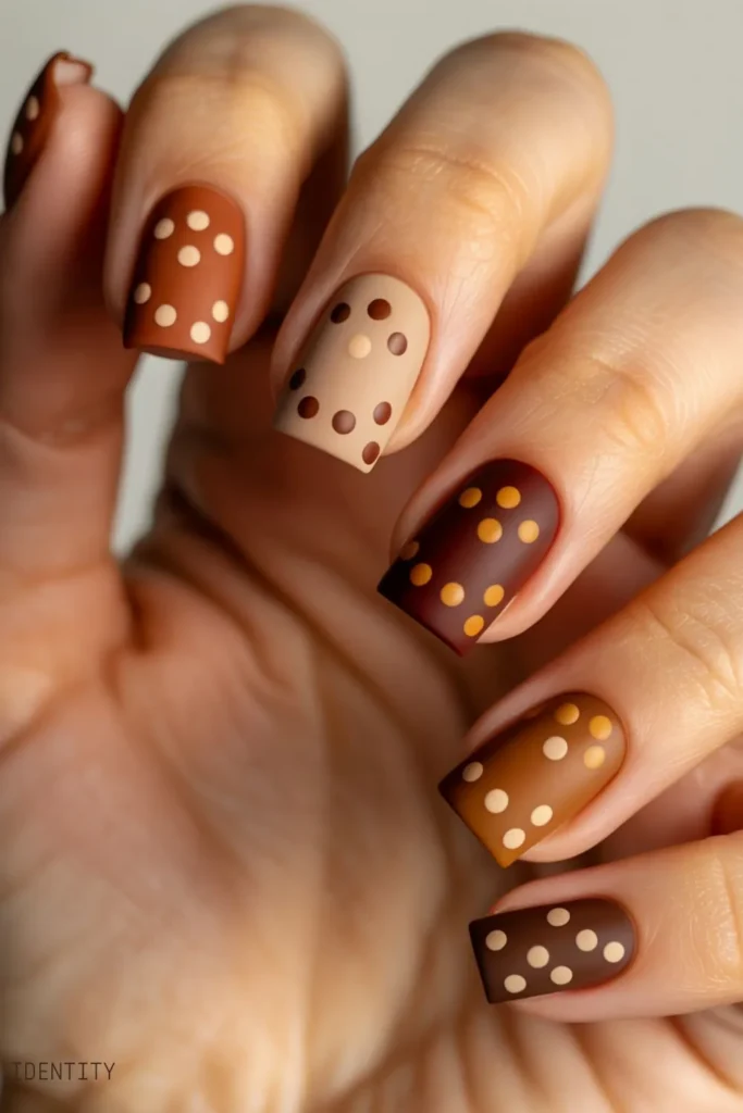 Autumn Nails Square: 20+ Stunning Trending Designs for Fall 2025 3 Autumn Nails Square