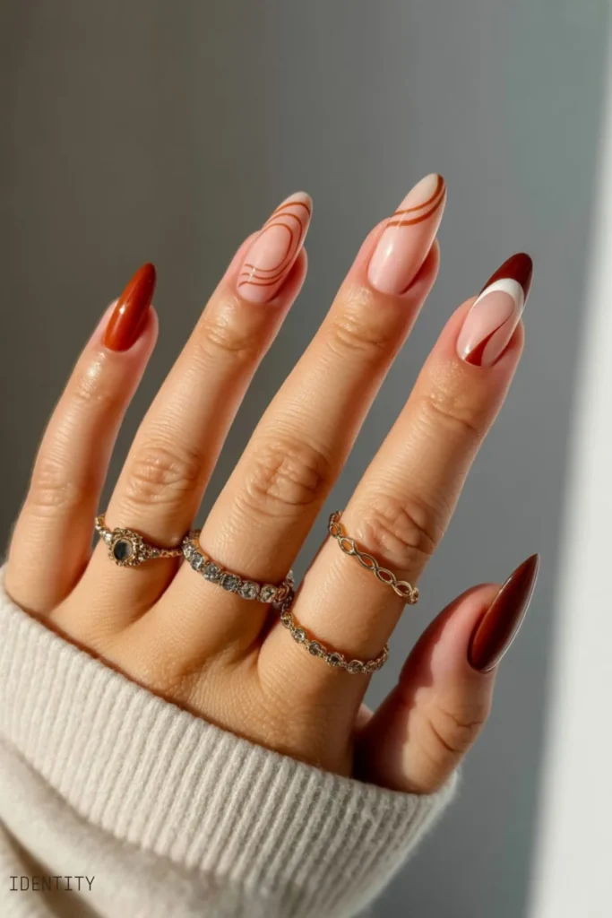 Fall Nails Almond: Your Complete 2025 Guide to Autumn's Most Flattering Shape 3 Fall Nails Almond