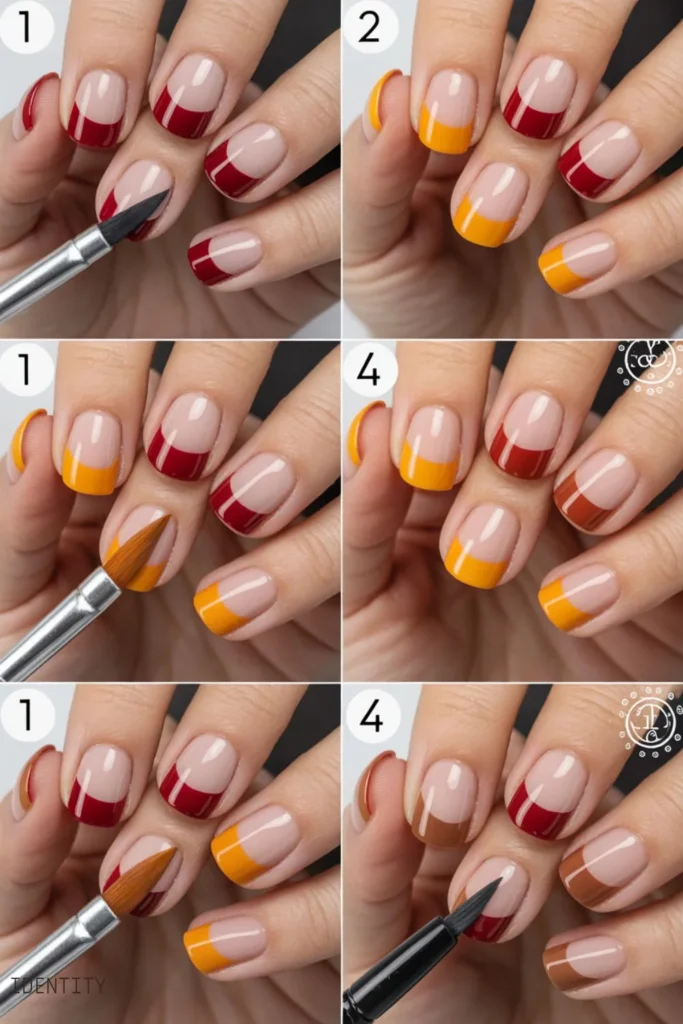 Autumn Nails French Tips: Your Complete Guide to Fall Manicure Perfection in 2025 3 Autumn Nails French Tips