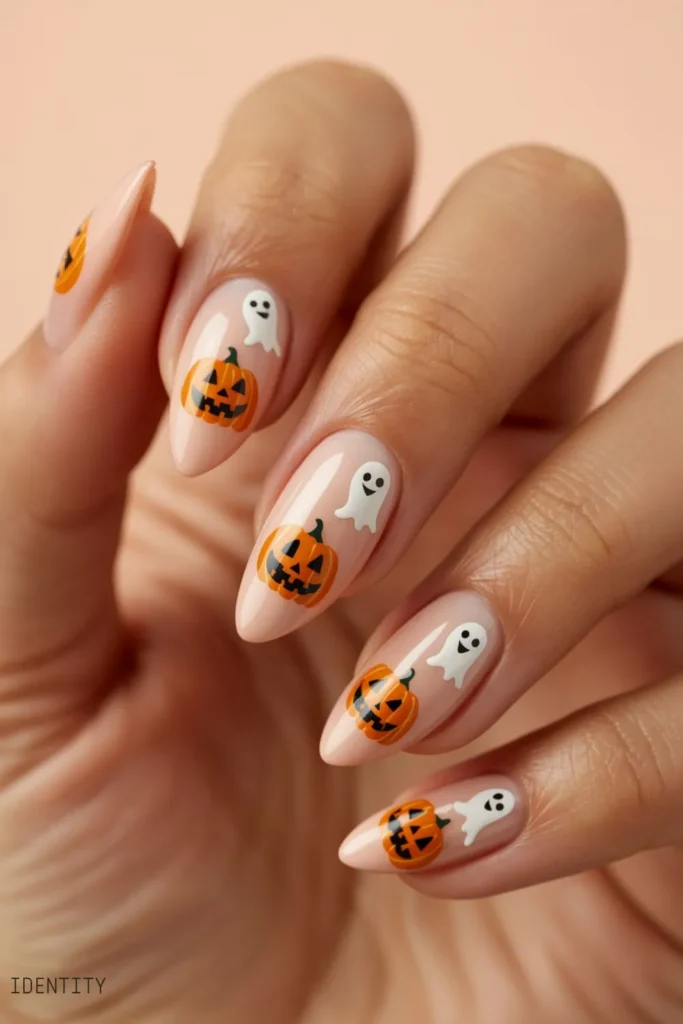 Halloween Nails Almond: 25+ Wickedly Gorgeous Designs for 2025 3 Halloween Nails Almond