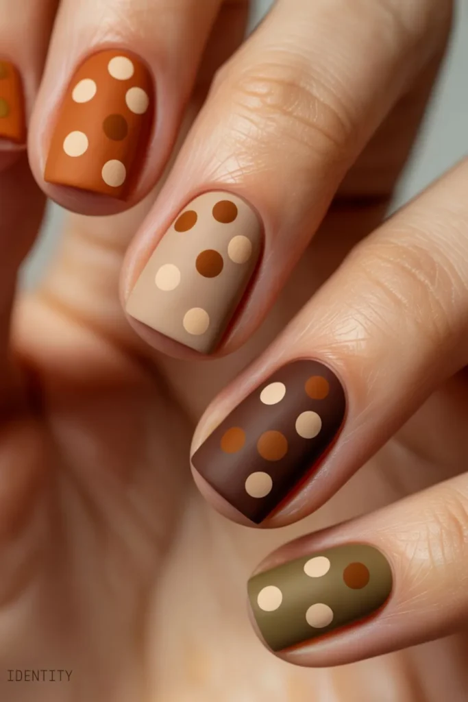 Autumn Nails Square: 20+ Stunning Trending Designs for Fall 2025 4 Autumn Nails Square