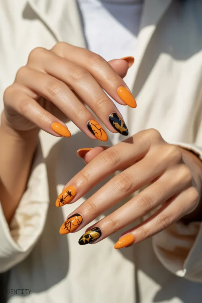 Halloween Nails Almond: 25+ Wickedly Gorgeous Designs for 2025 2 Halloween Nails Almond