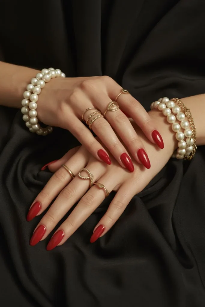 Red Cat Eye Nail Art That Instantly Makes Your Hands Look Irresistibly Expensive for 2025 4 Red Cat Eye Nail Art