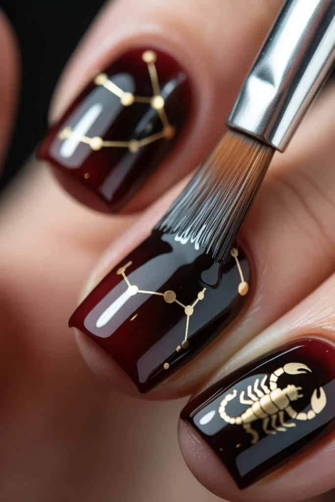 Scorpio Nails Designs: 17 Intense Looks That Instantly Elevate Your Manicure 5 Scorpio Nails Designs
