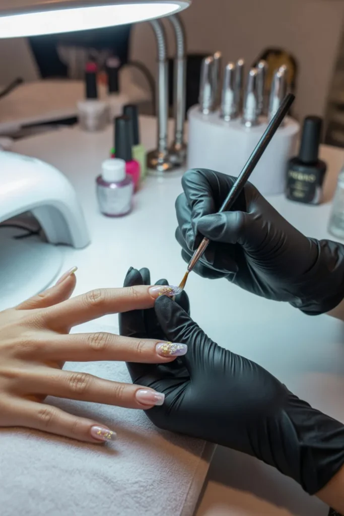 Brown Blooming Gel Nails: 7 Stunning Secrets to Avoid Flat Nail Art 5 Brown Blooming Gel Nails