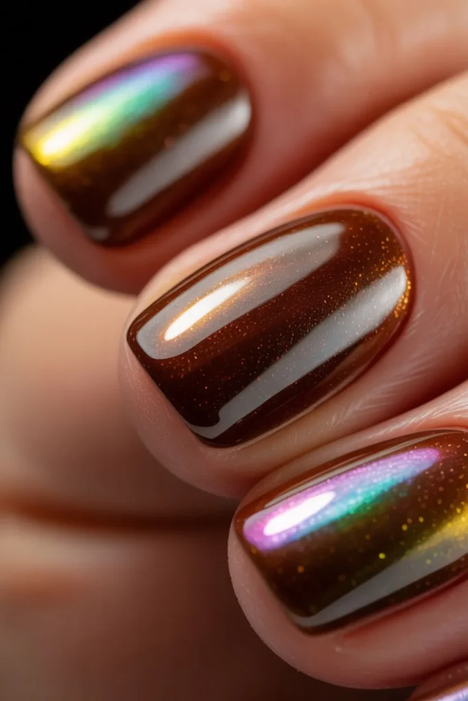 Brown Glazed Nails: 30+ Powerful Trending Looks Loved & Overhyped 2 Brown Glazed Nails