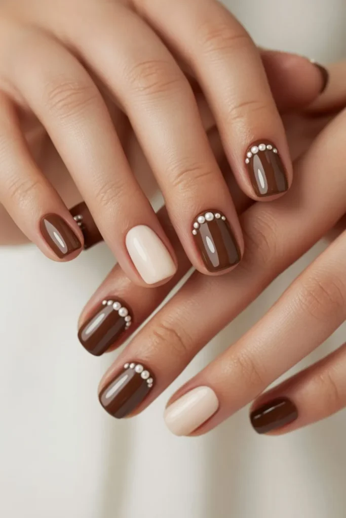 Brown Glazed Nails: 30+ Powerful Trending Looks Loved & Overhyped 4 Brown Glazed Nails