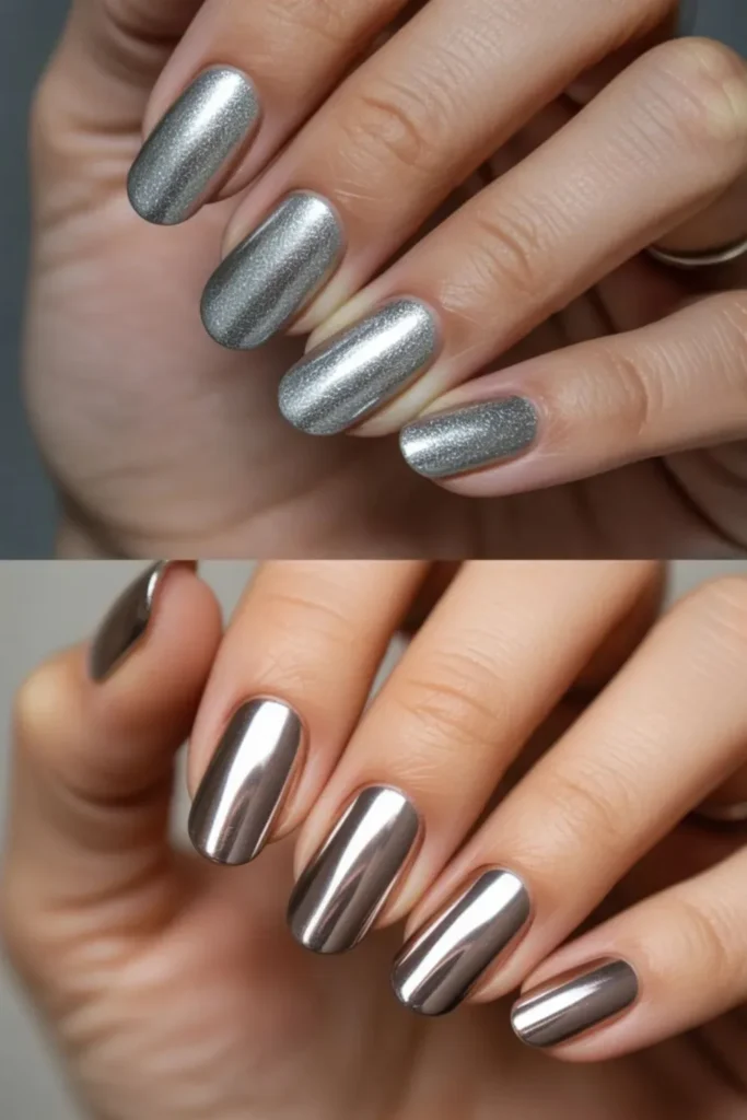 Metallic Chrome Nails: 7 Power Tips for a Flawless Mirror Finish 5 Metallic Chrome Nails