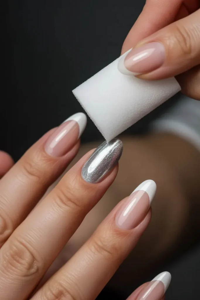 Rose Gold Chrome Nails: 7 Stunning High-Fashion Secrets 3 Rose Gold Chrome Nails