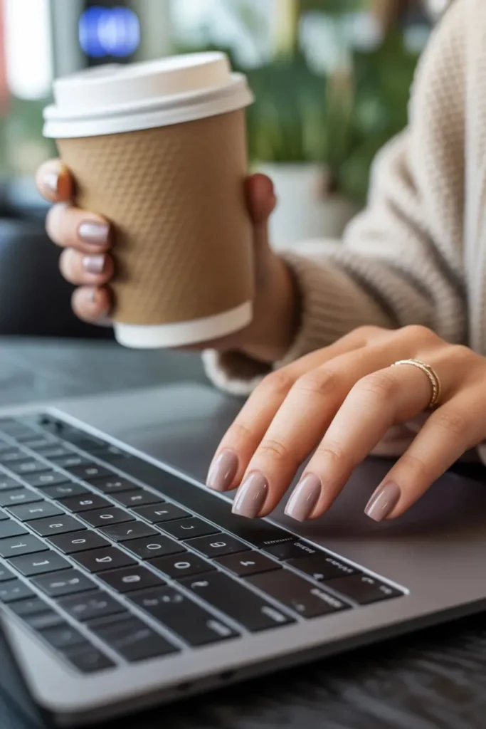 Short Square Acrylic Nails: 7Style, Durability, and Low-Maintenance Appeal 2 Short Square Acrylic Nails