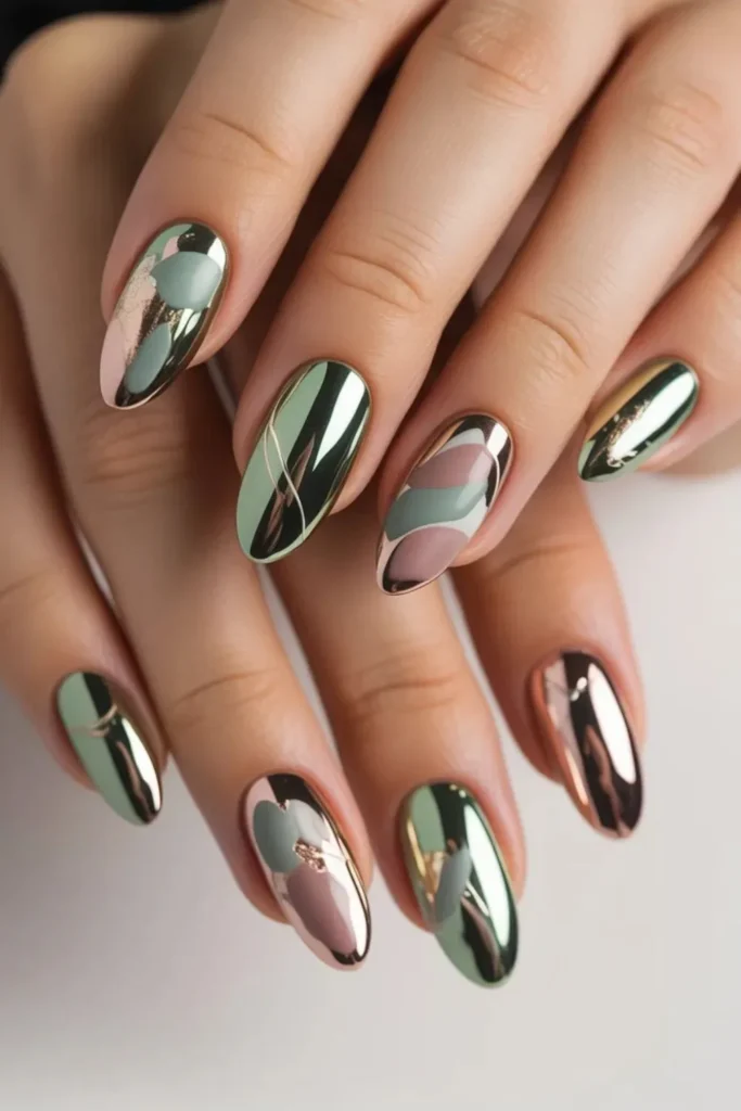 Almond Nail Designs: 100+ Stunning Ideas for the Perfect Tapered Manicure 5 Almond Nail Designs