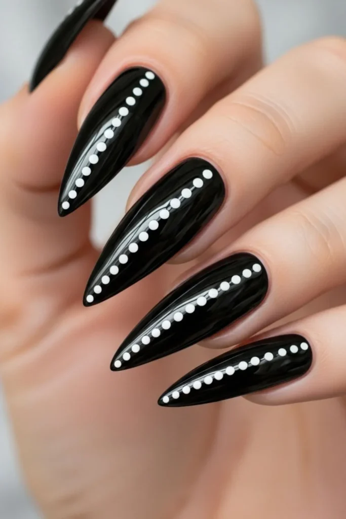 Stiletto Nail Designs: 46 Stunning Wearable Trends for 2026 8 Stiletto Nail Designs