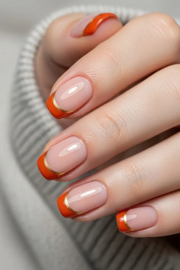 53 Orange Summer Nails That Look Effortlessly Chic in 2026 6 Orange Summer Nails