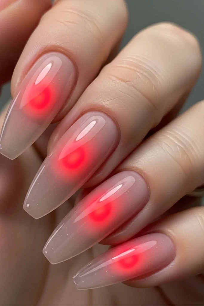 57 Summer Aura Nails That Glow Like a Golden Hour Sky 4 Summer Aura Nails