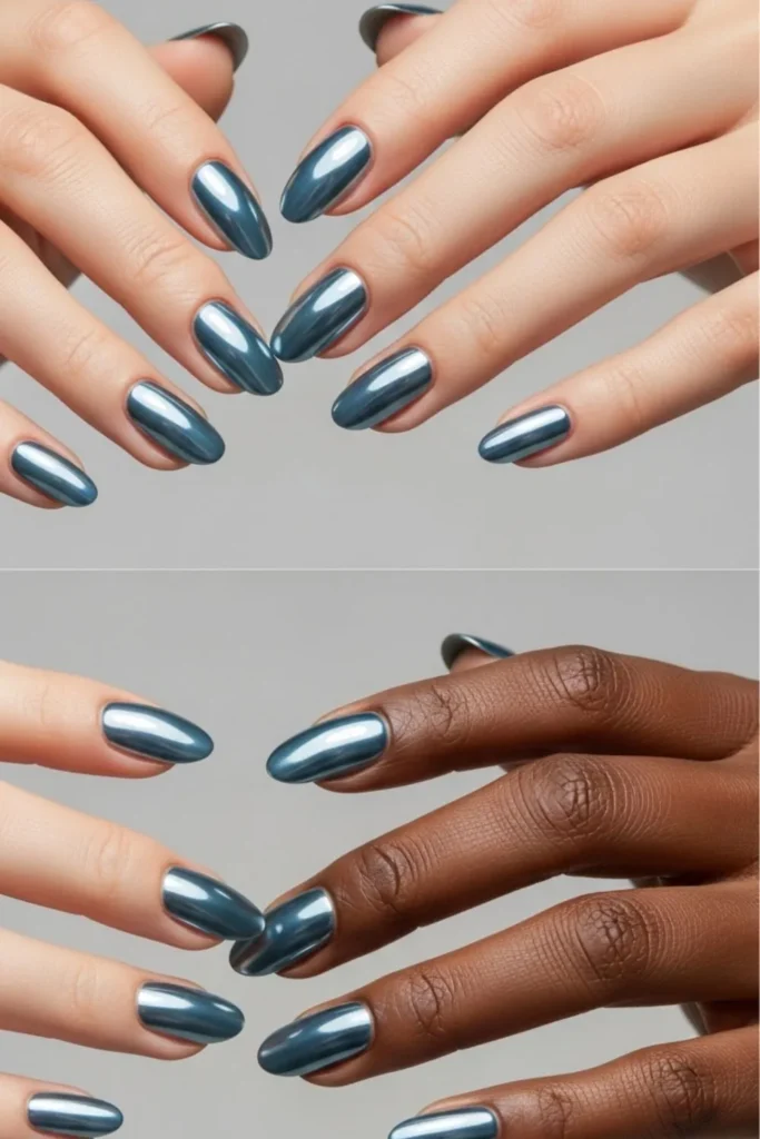 23 Spring Chrome Nails That Look Expensive Without the Salon Price Tag 8 Spring Chrome Nails