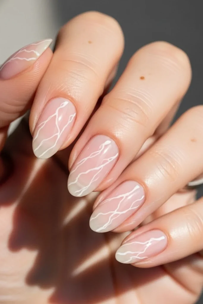 24 Spring Marble Nails That Look Expensive Without the Salon Price Tag 3 Spring Marble Nails