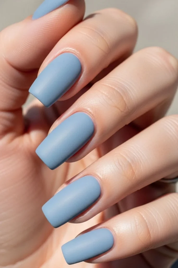 36 Short Tapered Square Nails That Look Effortlessly Polished 7 Short Tapered Square Nails