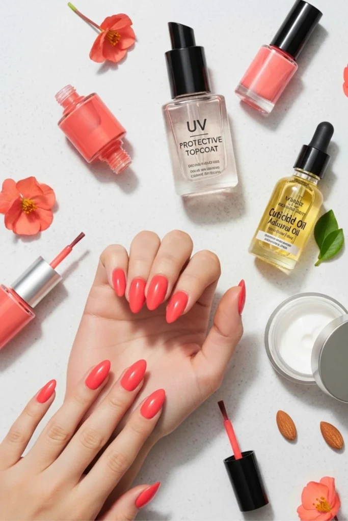 59 Coral Summer Nails That Look Expensive and Last All Season 10 Coral Summer Nails