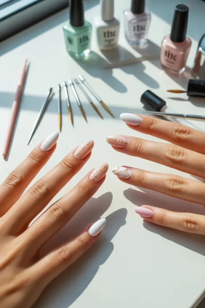 Short Almond Nails: The 2026 Guide to Elegant, Practical Manicures 4 Short Almond Nails